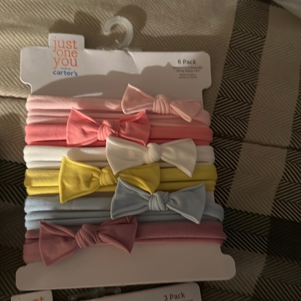Carters baby girl headbands